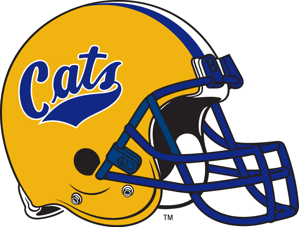 Montana State Bobcats 1982-1990 Helmet iron on paper